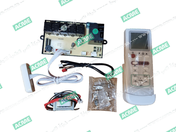UNIVERSAL AC PCB BOARD WITH AC REMOTE CONTROL SYSTEM | QD-UO3C+